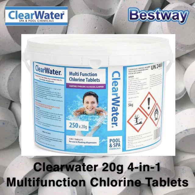 BESTWAY LAY Z Spa Clearwater Multifunction 20g 4in1 Chlorine Tablets