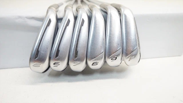 Taylormade Speedblade Iron Set 5-Pw Stiff Flex Kbs C-Taper 90 Steel 1101550 Good