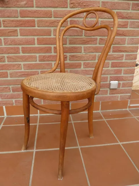 Antiker Original Thonet Bugholz Kaffeehaus Stuhl,Modell Nr.31 um 1895