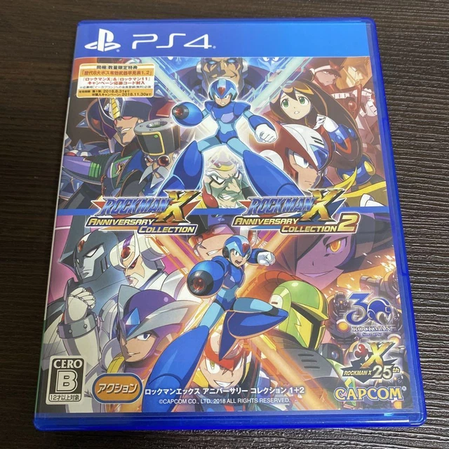 Sony PS4 Rockman Megaman X Anniversary Collection 1 + 2 PlayStation 4 Japanese
