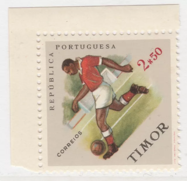 PORTUGAL COLONY TIMOR 1962 2e.50 Sports Football MNH** Stamp A29P8F31448