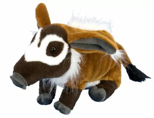 RED RIVER HOG Plush Wild Republic Stuffed Animal 2017 From Denver Zoo £