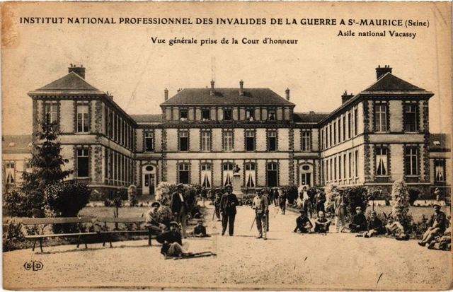 CPA AK St.Maurice Vue Generale prise de la Cour d'honneur FRANCE (1283005)
