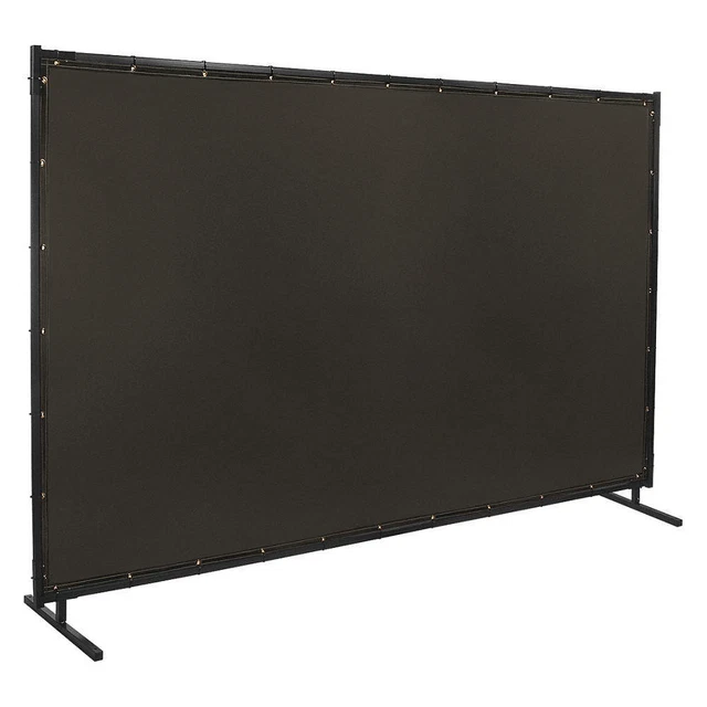 STEINER 532HD-6X10 Welding Screen, 6 ft H, 10 ft W, Gray