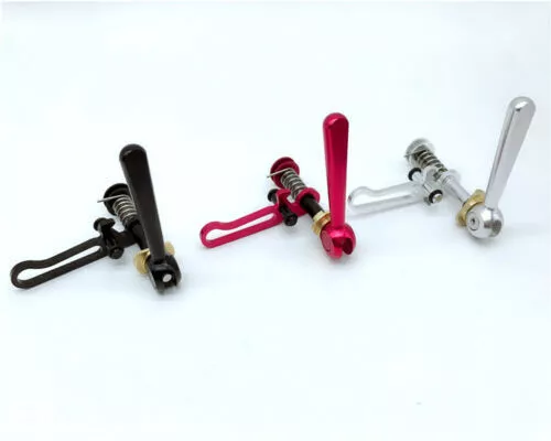 Titanium Axle Seat Post Clamp Handle / lock nut screw For Brompton Bike Al Lever