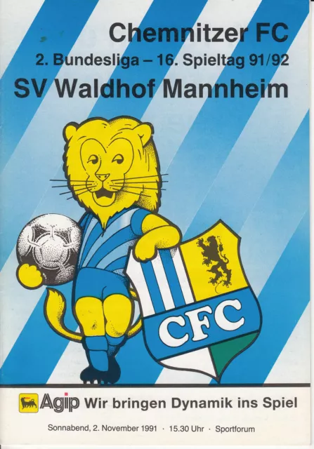 II Bl 91/92 Tsv 1860 Munich - Sv Waldhof Mannheim