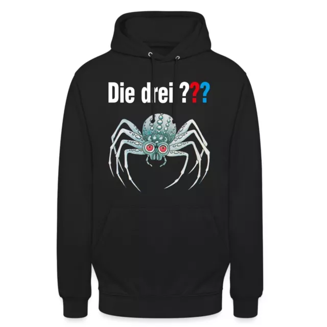 Die Drei Fragezeichen und die silberne Spinne Unisex Hoodie