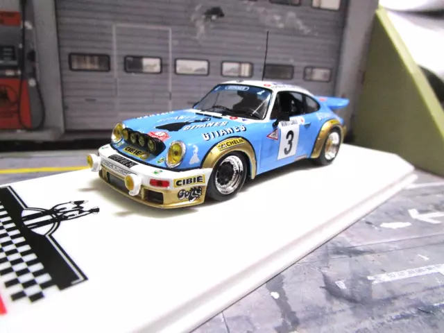 PORSCHE 911 Carrera RS 3.0 Rallye Monte Carlo Winner 1978 #3 Nicolas +F IXO 1:43