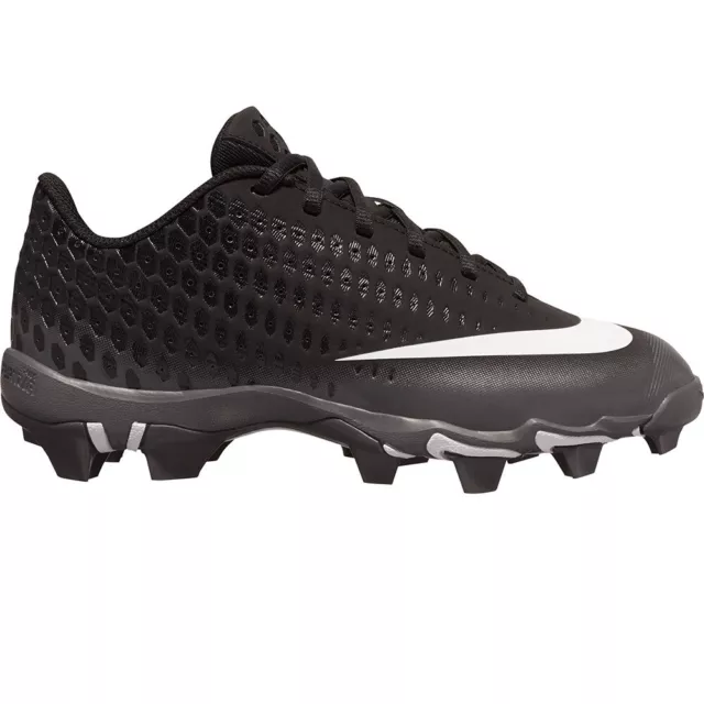 NIKE Vapor Ultrafly 2 Keystone YOUTH Moulded Baseball Softball Cleats Black/Grey