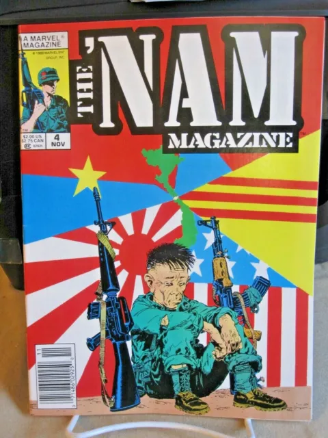 THE 'NAM Magazine Vol 1, No. 4, November 1988 reprint - A Marvel Magazine
