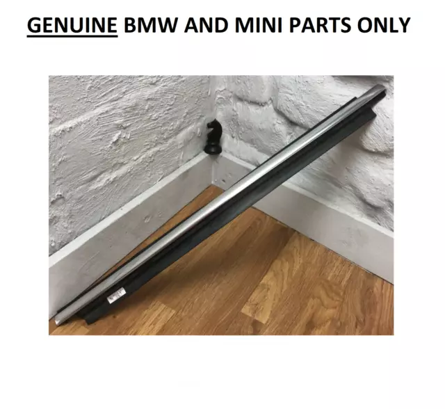 TRIM original + BMW 1 Series E81 2/3 door strips chrome left right 7164952