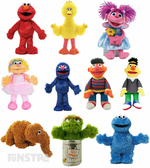 Sesame Street Toys | Sesame Street Plush Soft Toy Elmo Abby Bert Ernie Big Bird