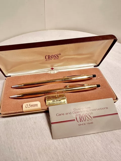 Cross Pen and Pencil Set 10kt