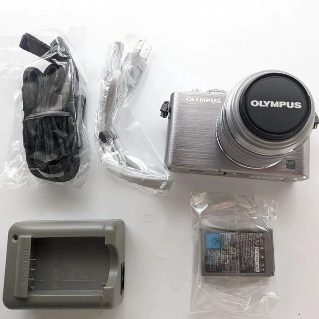 OLYMPUS PEN LITE E-PL3 M.ZUIKO DIGITAL 14-42mm Lens set From