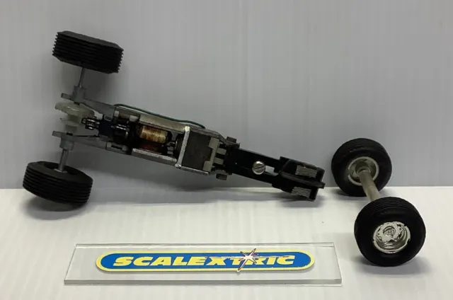 SCALEXTRIC TRI-ANG 1960s C5 C6 C8 C9 & C14 POWERSLEDGE MOTOR & WHEELS (SERVICED)