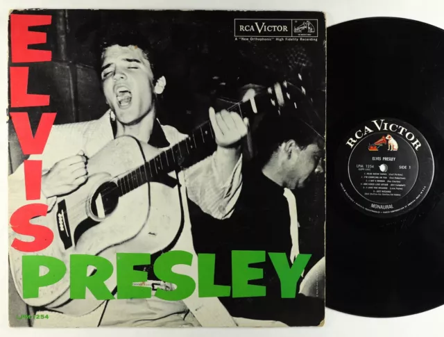 Elvis Presley - S/T LP - RCA Victor Mono DG