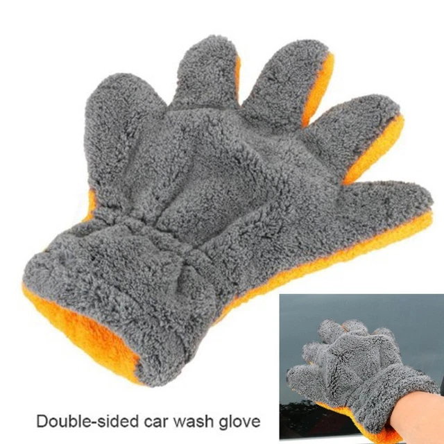 Professional Grade Car Wash Gloves 29*25CM Microfiber Cloth and Equipment
