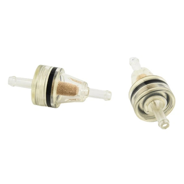 Amigocee D4.5XD3XL51mm Grand Filtre à Carburant de Haute Précision 3mm RC Accessoires de Réservoir de Carburant pour Avion à Essence Pièce de Voiture Noir