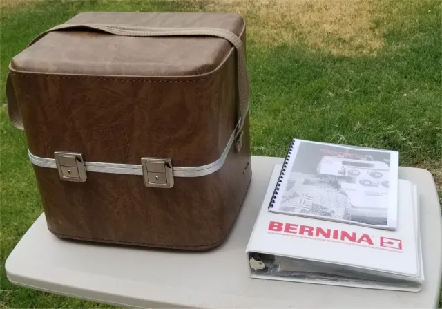 5-Thread Serger Bernette Bernina Model 334S  W/Attachments - One Owner