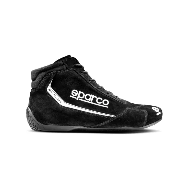 Neu Sparco Fahrerschuh SLALOM MY22 Schwarz (FIA) (42)