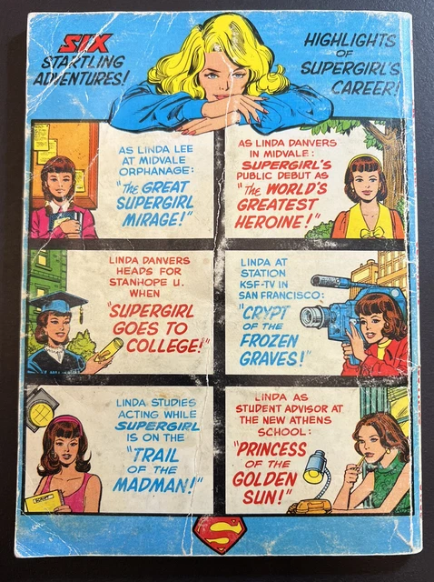 1981 The Best Of DC - The Many Lives Of SUPERGIRL - Blue Ribbon Digest Vol 3 #17 2