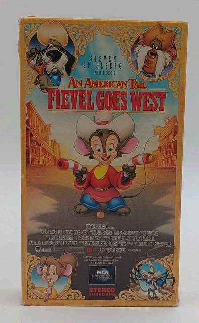 AN AMERICAN TAIL- Fievel Goes West (VHS, 1991) Fast Ship! £7.11 ...