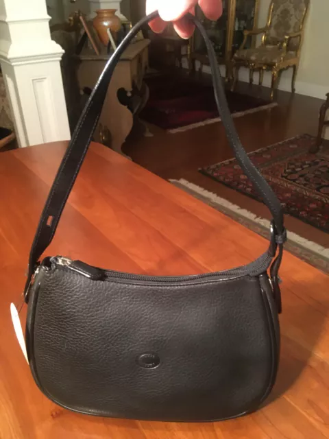 CHESNEAU DESIGN RIVOLI Bag Made in Ireland Black PebbledLeather