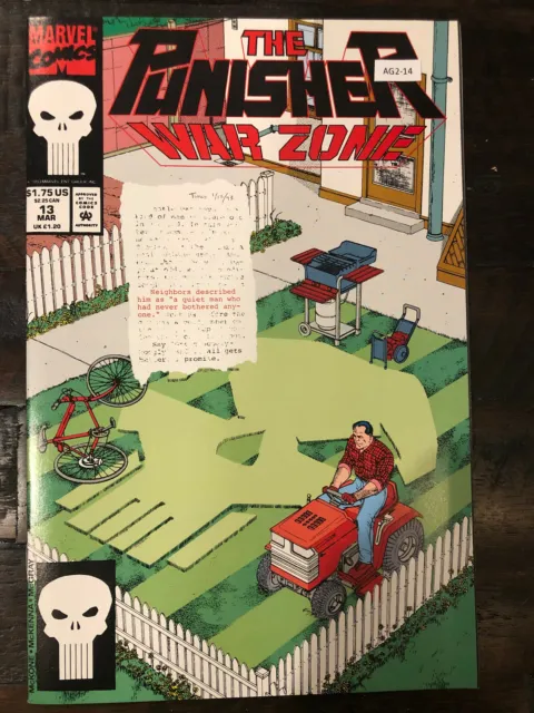 Punisher: War Zone vol.1 #13 1993 High Grade 9.6 Marvel Comic Book AG2-14