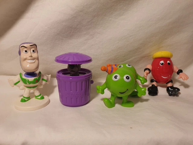 Burger King / McDonalds Happy Meal Kelloggs Buzz Tramp Freddy Footy 90s Lot Toys