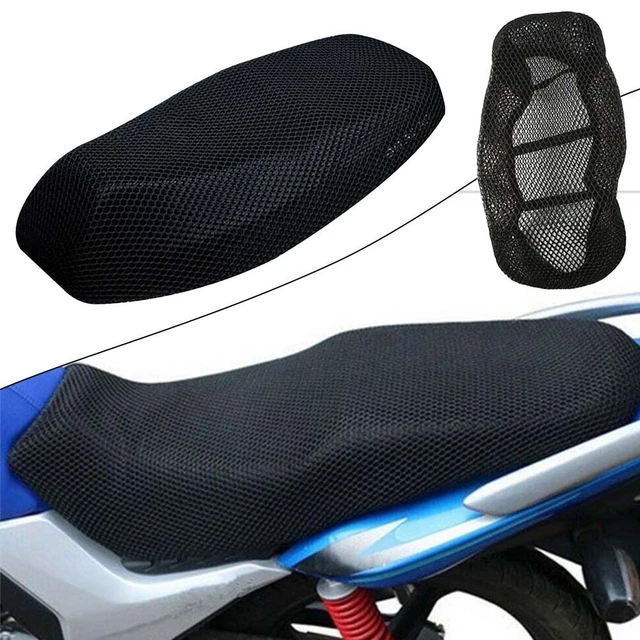 Rete Cuscino Traspirante Elasticità e Non Scivolata per Moto 85*60CM
