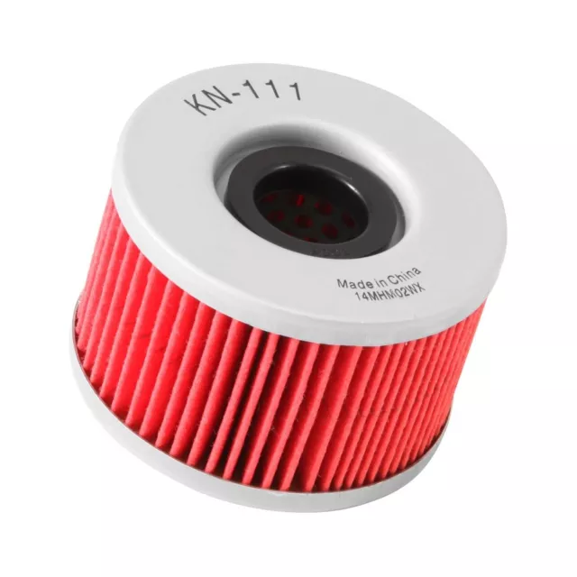 K&N Replacement Motorcycle Performance Oil Filter Paper KN111 KN-111