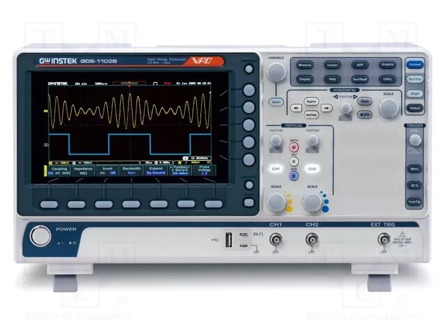 1 piece, Oscilloscope: digital GDS-1102B /E2UK