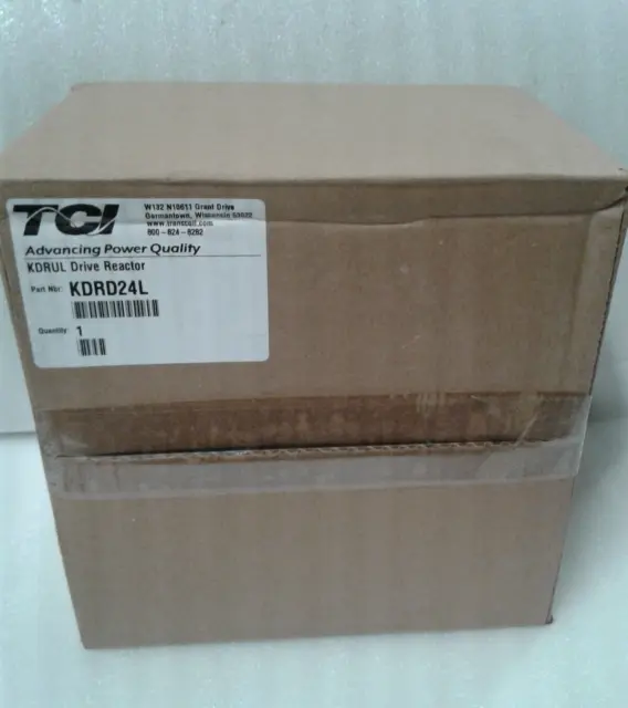 TCI KDRD24L Drive Reactor - New in Factory Sealed Box