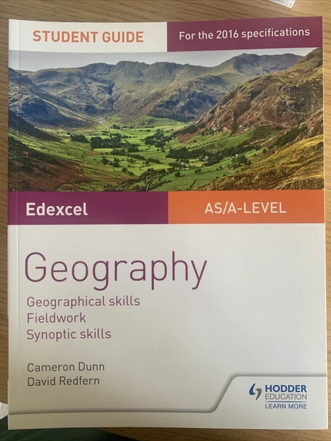 EDEXCEL AS/A LEVEL Geography Student Guide: Geographical Skills ...