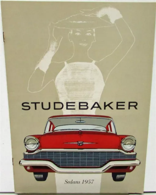 1957 Studebaker Brochure President Commander Champion Deluxe Custom Wagon Hawk