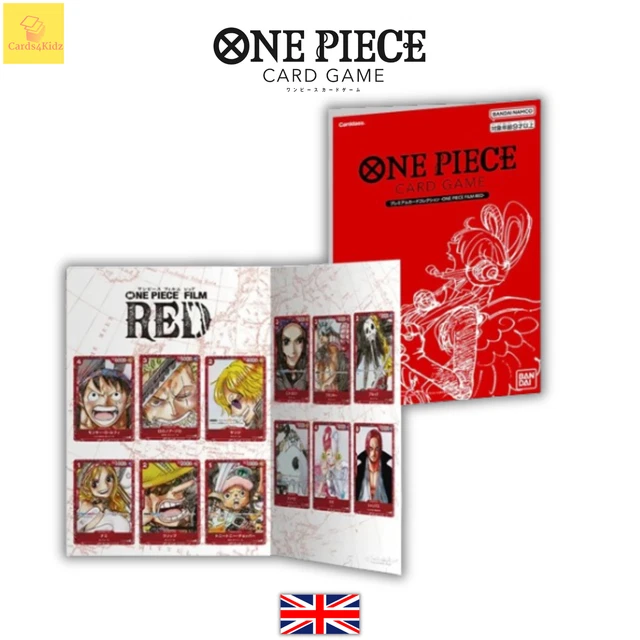 ONE PIECE PREMIUM Card Collection Film Red Edition English New Sealed