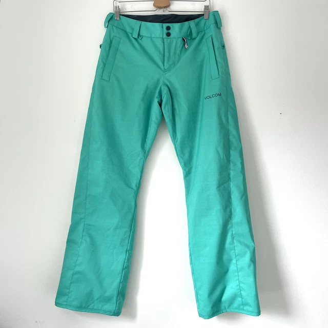 Volcom Insulated Boom Pants Green Teal Snow Snowboard Women’s Medium M