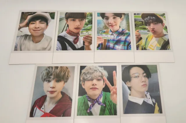 BTS 2021 Season's Greetings Official Polaroid Set (ALL 7)