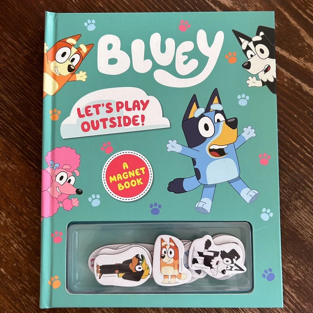 BLUEY LET'S PLAY Outside! Book by Bluey (Hardcover, 2020) EUR