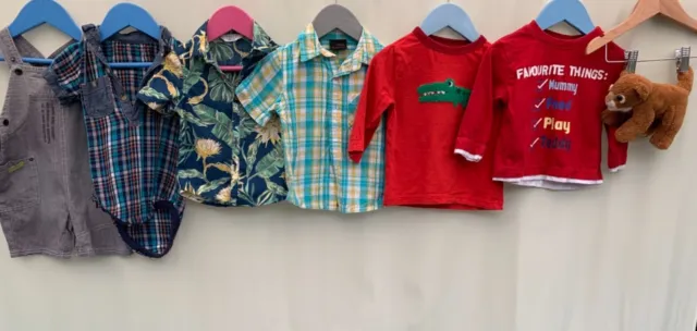 Boys bundle of clothes age 9-12 months next matalan primark