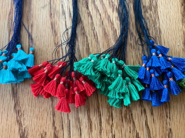 Hand-tied tassels --- Breyer arabian costume / halter -- 260 tassels