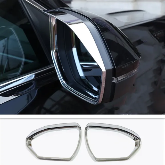 Ajustement pour 2022 TUCSON Hyundai Chrome Side Mirror Rain Eyebrow Cover Trim