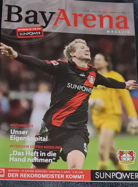 2011/12 1.BUNDESLIGA BAYER 04 Leverkusen FC Bayern München EUR 1,00