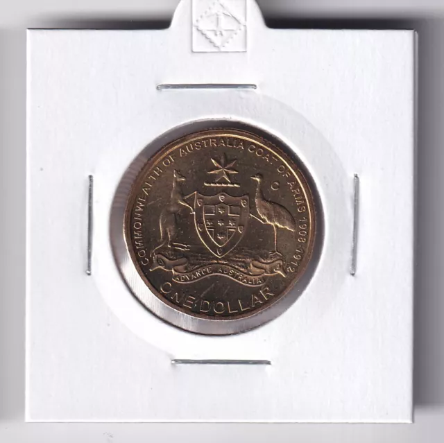 Australian: 2008 $1 Coat Of Arms C Canberra Mintmark Coin In 2X2 Holder
