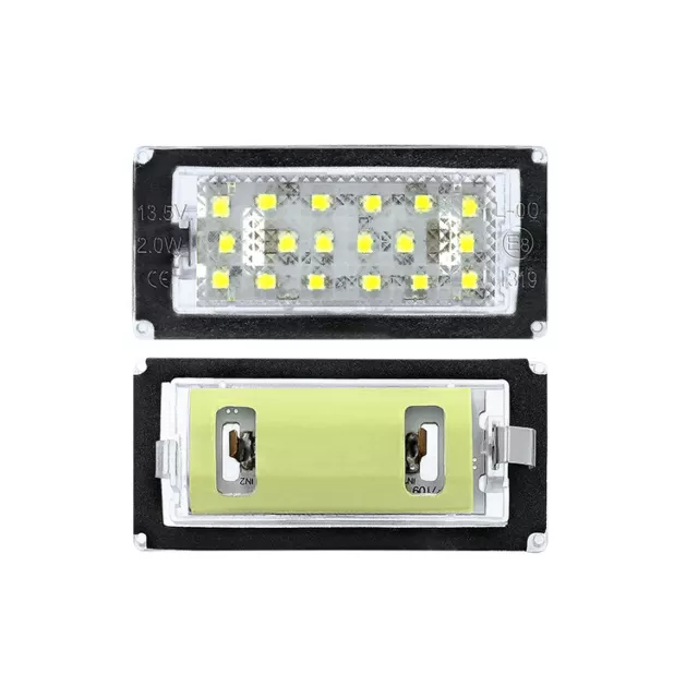 2x Led Kennzeichenbeleuchtung passend für BMW 3er E46 Coupe bis 02.2003, vor LCI