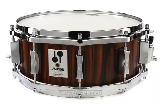 Sonor Phonic Reissue Beech Snare Drum 14x5.75 Rosewood Sonor Phonic Reissue Beech Snare Drum 14x5.75 Rosewood
