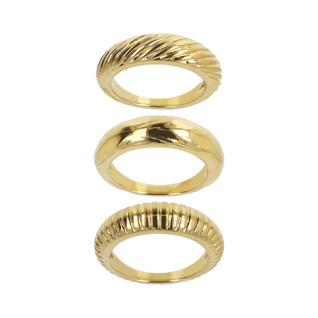 Set Anelli Con Diamanti Moissanite