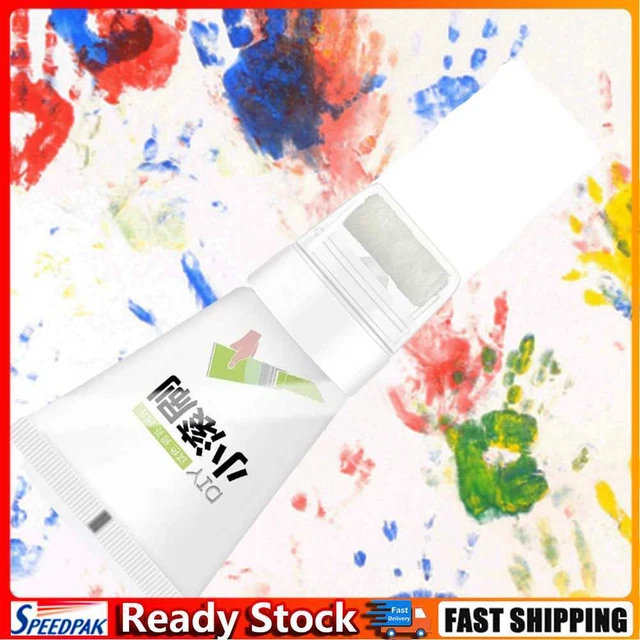 Rolling Brush Latex Paint Odorless Wall Repair Cream for Home Use (White)