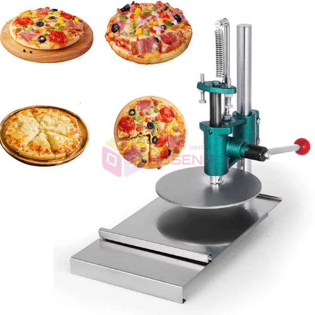 7.8"Household Pizza Dough Pastry Manual Press Machine Roller Sheeter Pasta Maker