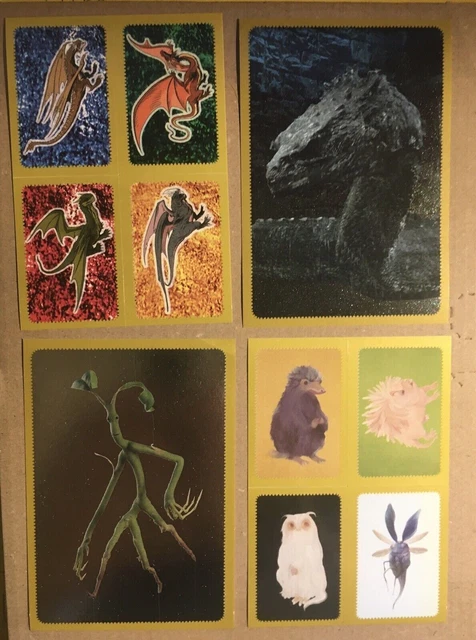 ALBUM COMPLETO CREATURE Magiche Harry Potter Album+100 Fig. Italia ...